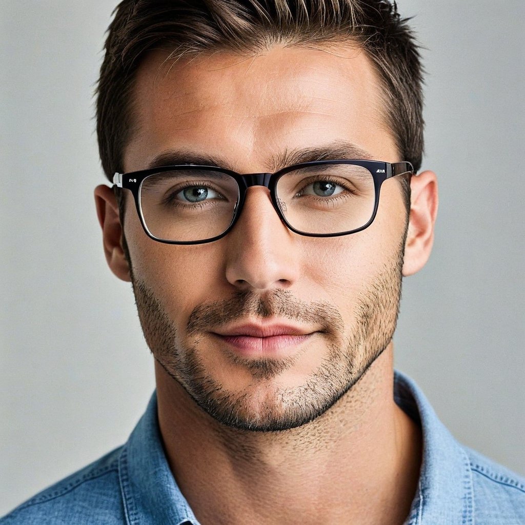 Men Eyeglasses Frames - Luminous Bear