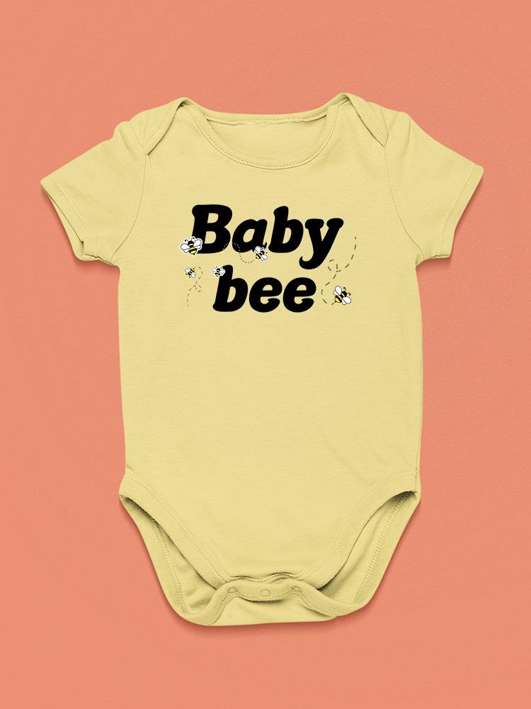 Baby Bee Bodysuit Baby's -SmartPrintsInk Designs - Luminous Bear Shop