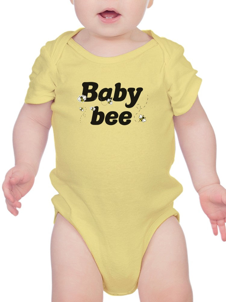 Baby Bee Bodysuit Baby's -SmartPrintsInk Designs - Luminous Bear Shop