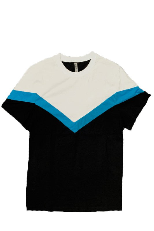 COLOR BLOCK TSHIRT - Luminous Bear Shop