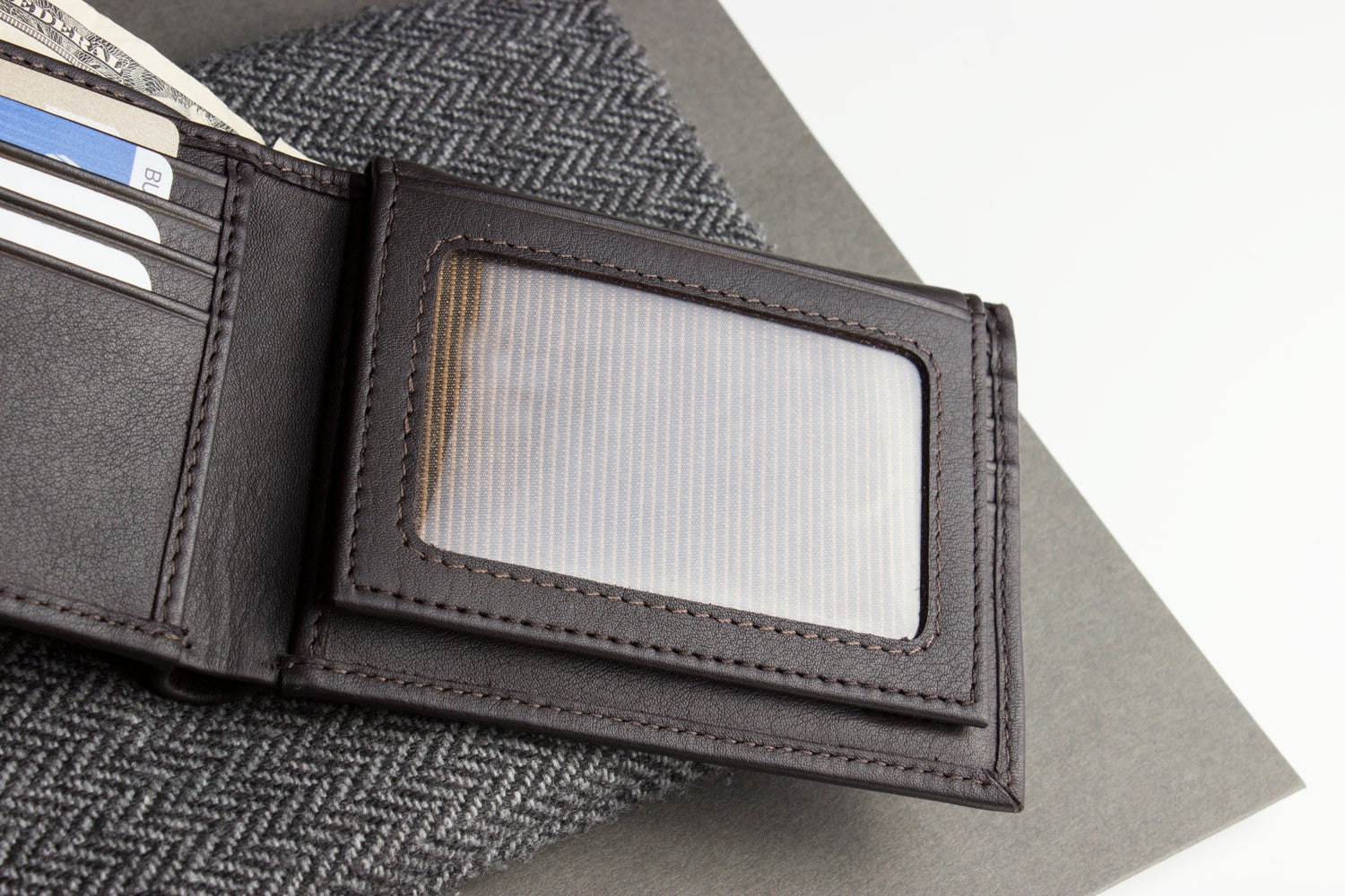 Traditional Bifold Wallet - Luminous Bear Shop