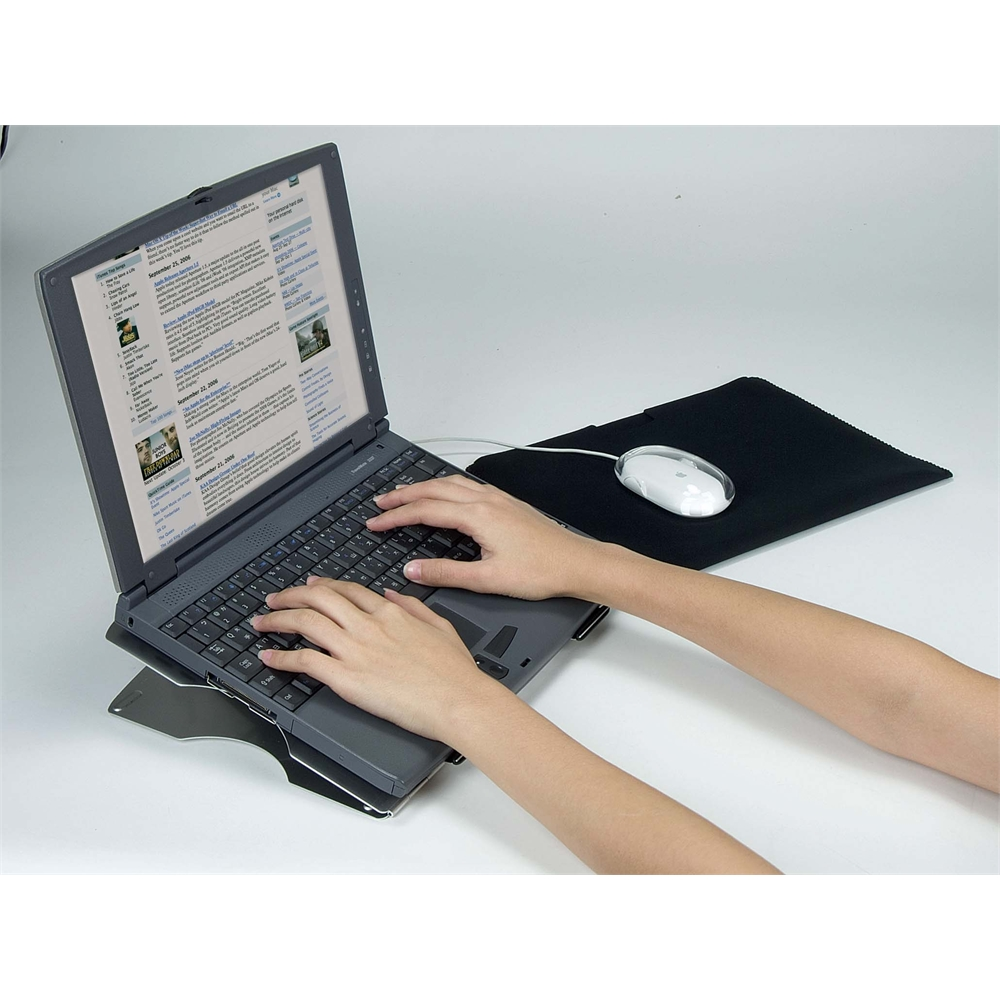 ALUMINUM PORTABLE LAPTOP STAND - Luminous Bear Shop