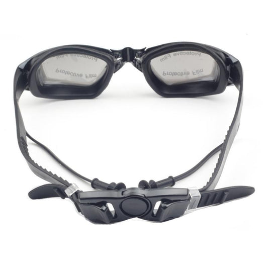 Color: Basic Black - Go Go Goggles Swimming Glasses With Ear Plugs
