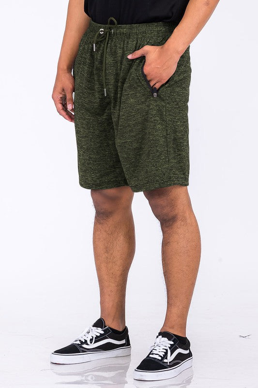 Weiv Marbled Active Running Shorts - Luminous Bear Shop