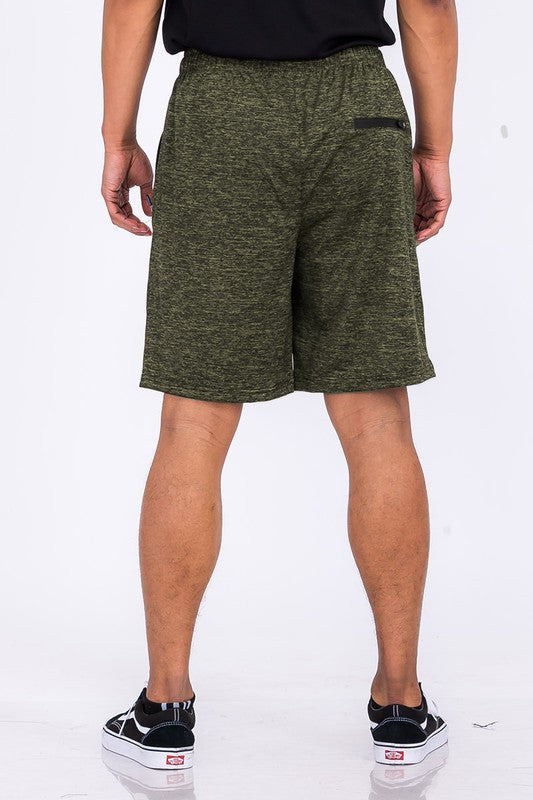 Weiv Marbled Active Running Shorts - Luminous Bear Shop