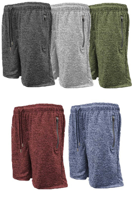 Weiv Marbled Active Running Shorts - Luminous Bear Shop