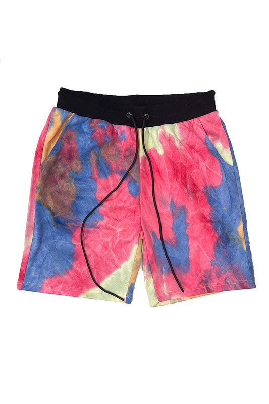 Weiv Mens Tye Dye Sweat Shorts - Luminous Bear Shop