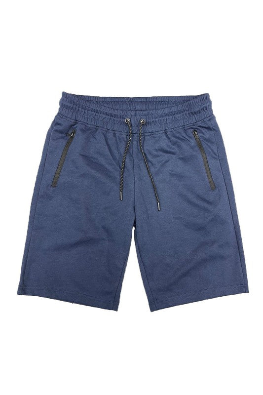 COTTON BLEND LOUNGE SWEAT SHORTS - Luminous Bear Shop