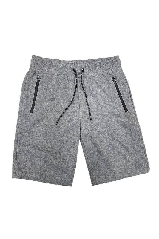 COTTON BLEND LOUNGE SWEAT SHORTS - Luminous Bear Shop