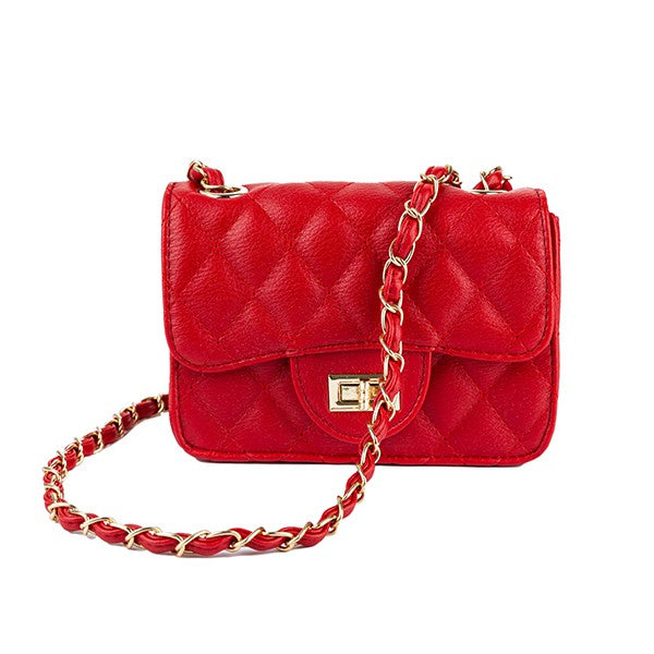 FAUX LEATHER CROSSBODY BAG - Luminous Bear Shop