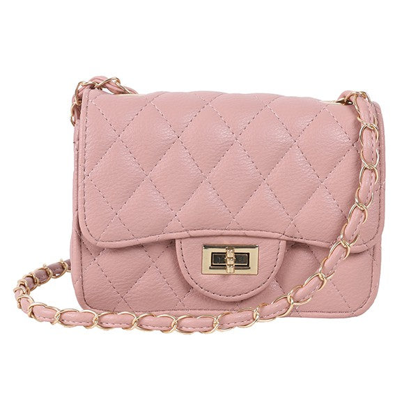 FAUX LEATHER CROSSBODY BAG - Luminous Bear Shop