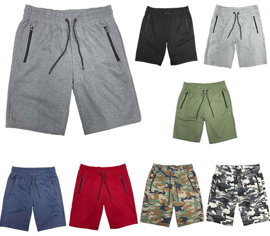 COTTON BLEND LOUNGE SWEAT SHORTS - Luminous Bear Shop