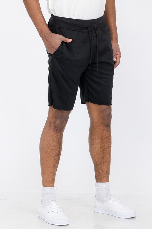 WeRaw Cut Sweat Shorts - Luminous Bear Shop