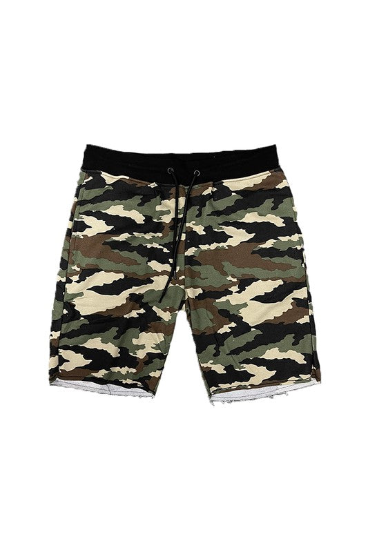 WeRaw Cut Sweat Shorts - Luminous Bear Shop