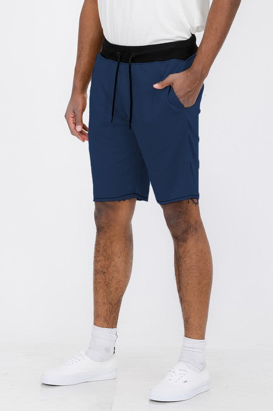 WeRaw Cut Sweat Shorts - Luminous Bear Shop
