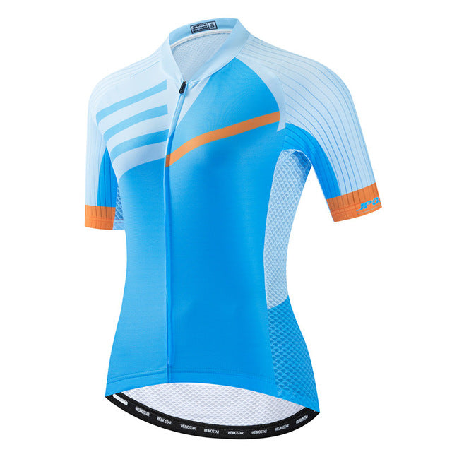 style: G, Size: M - Women Cycling Jersey Tops Summer Mountain Bicycle Clot