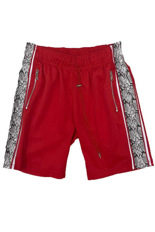 SNAKE PRINT SHORTS - Luminous Bear Shop