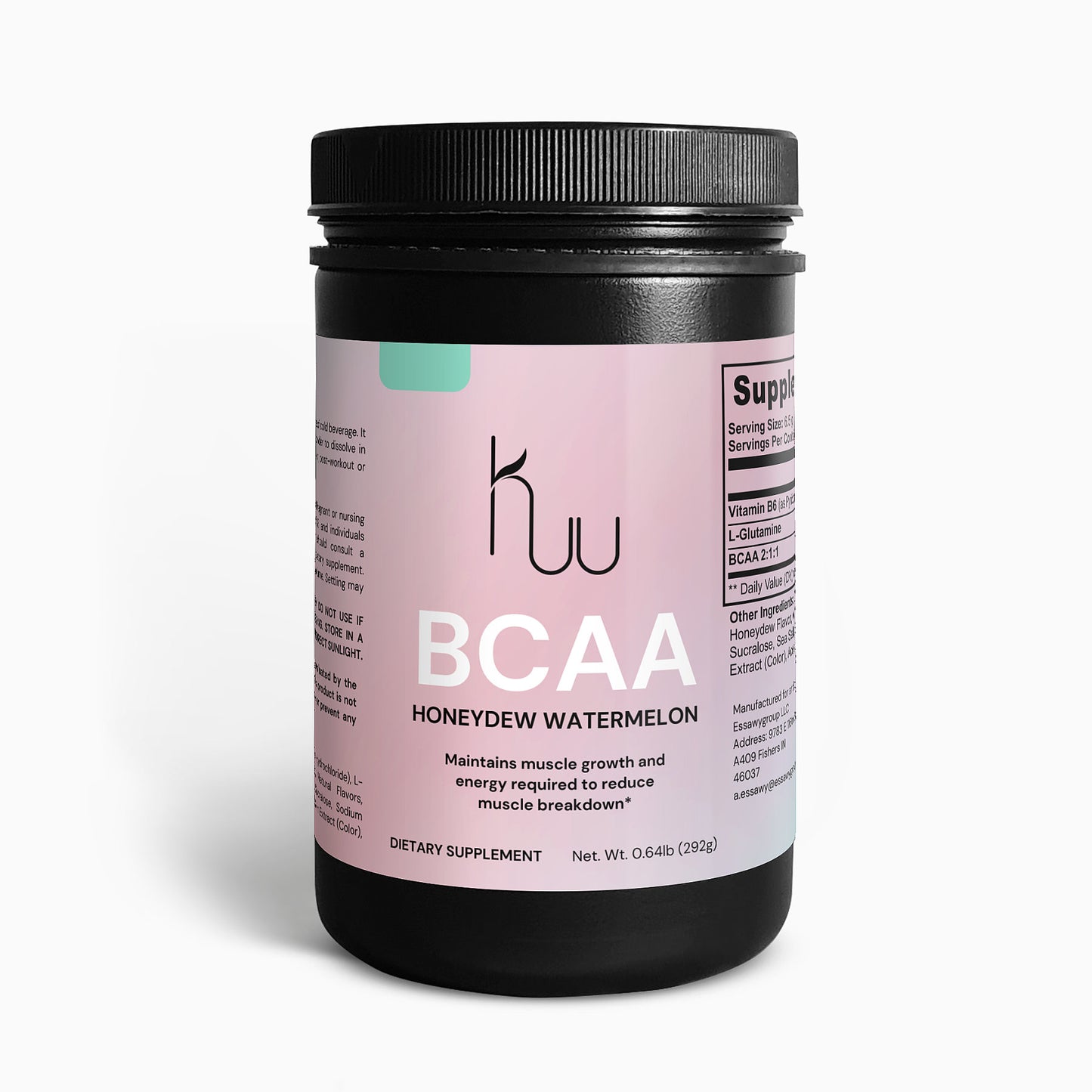 BCAA Post Workout Powder (Honeydew/Watermelon) - Luminous Bear Shop