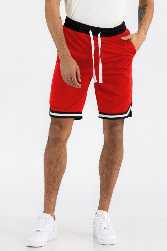 Solid Athletic Basketball Sports Shorts - Luminous Bear Shop