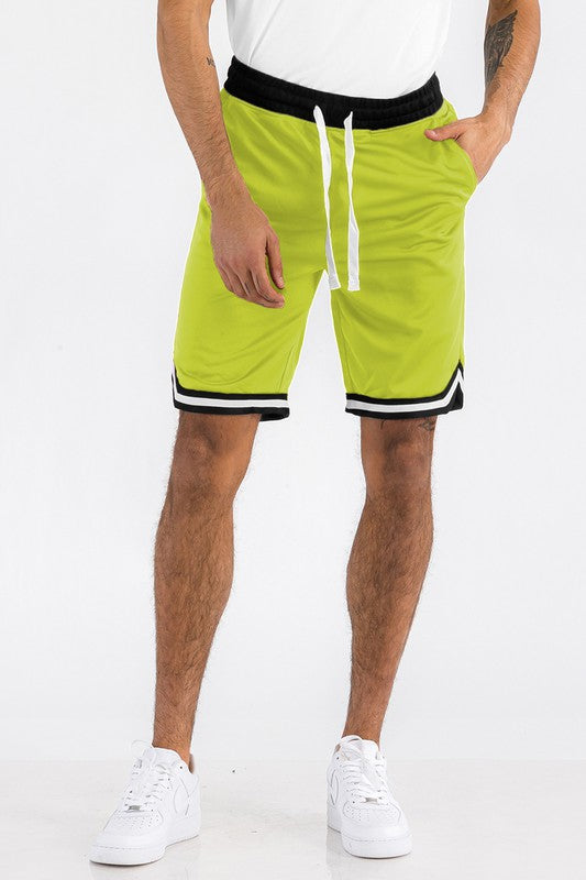 Solid Athletic Basketball Sports Shorts - Luminous Bear Shop