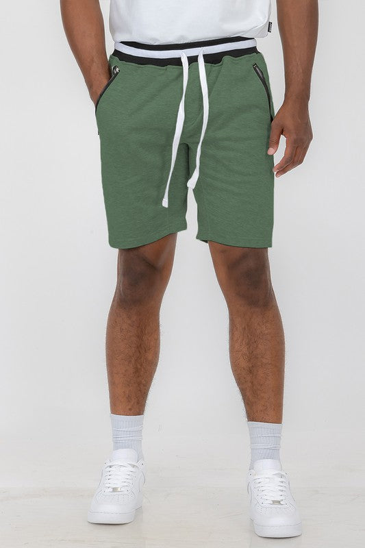 Weiv Mens French Terry Sweat Short - Luminous Bear Shop