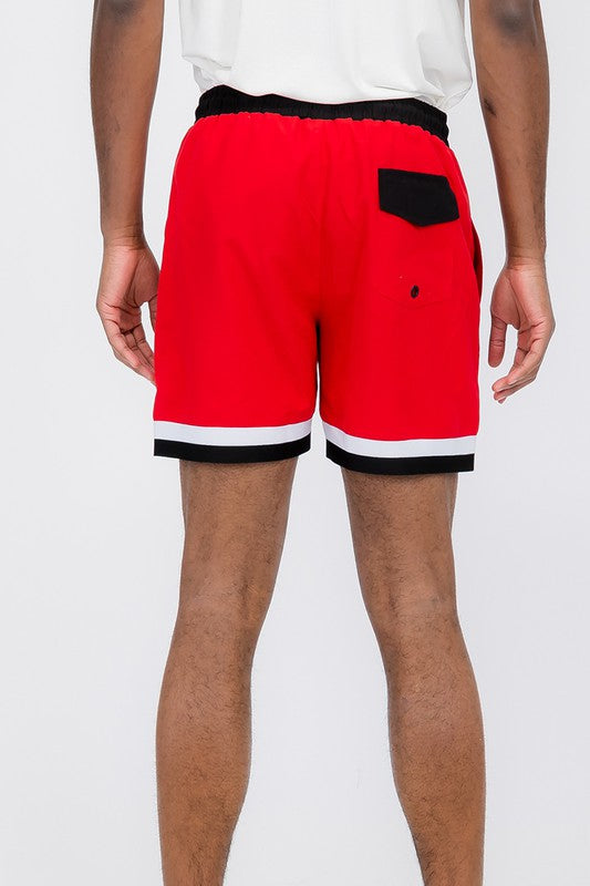California CA Bear Swim Trunks Board Shorts - Luminous Bear Shop