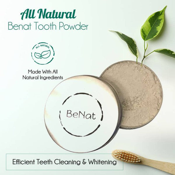 All-Natural Tooth Powder. Reusable Case. - Luminous Bear Shop