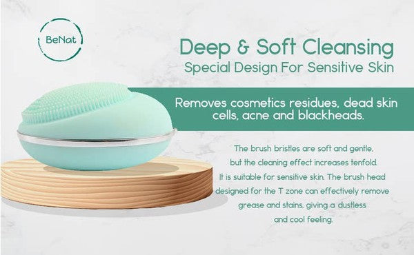 Electric Facial Cleansing Brush - Luminous Bear Shop