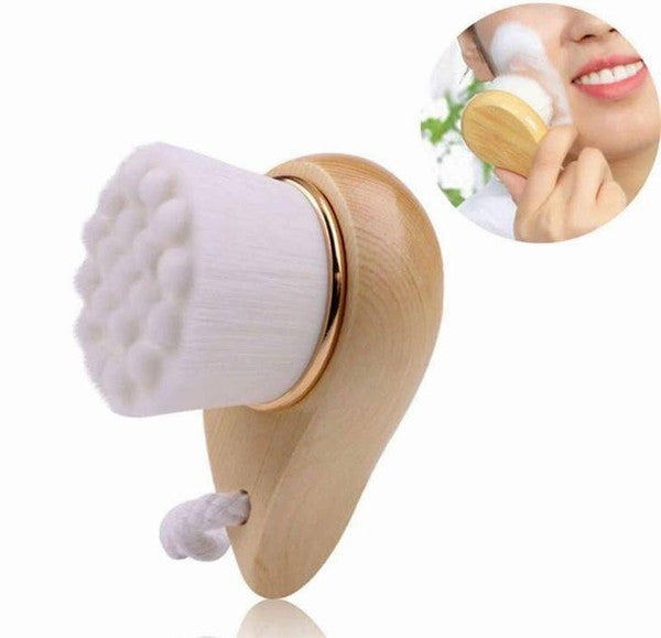Facial Brush Bamboo Handle - Luminous Bear Shop