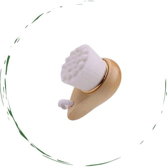 Facial Brush Bamboo Handle - Luminous Bear Shop