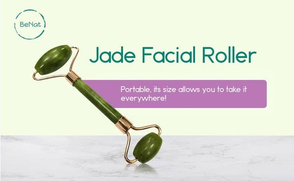 Jade Facial Roller - Luminous Bear Shop