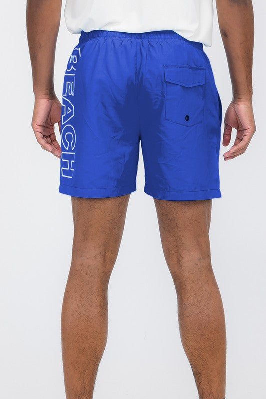 Surf&Beach Swim Trunks Board Shorts - Luminous Bear Shop