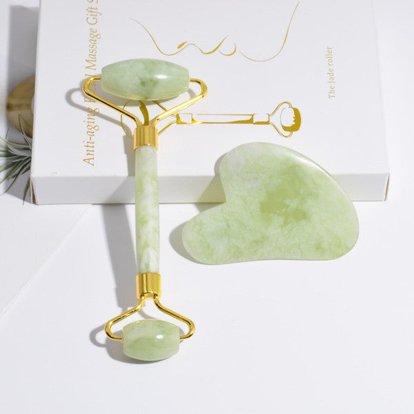 Jade Roller & Gua Sha Gift Box - Luminous Bear Shop