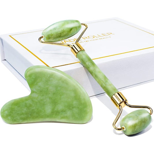 Jade Roller & Gua Sha Gift Box - Luminous Bear Shop