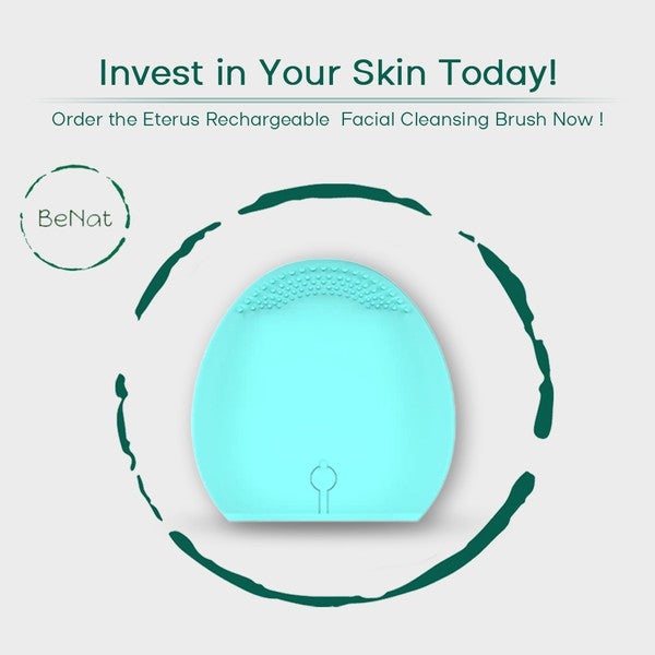 Rechargeable Facial Cleansing Brush - Luminous Bear Shop