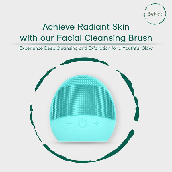 Rechargeable Facial Cleansing Brush - Luminous Bear Shop