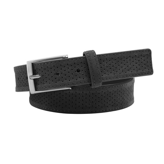 Edwin Suede Leather 3.5 CM Belt - Luminous Bear Shop