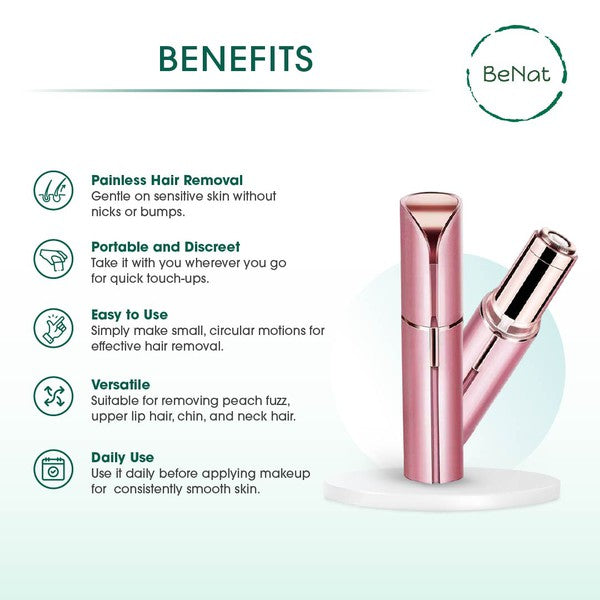 Rechargeable Facial Hair Remover - Luminous Bear Shop