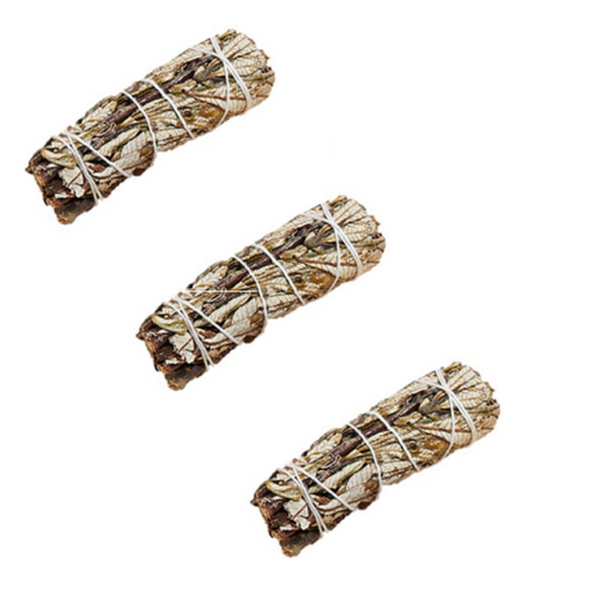 Home fragrance Smudging Herb Yerba Santa Stick - 3 bundles (4-5") - Luminous Bear Shop