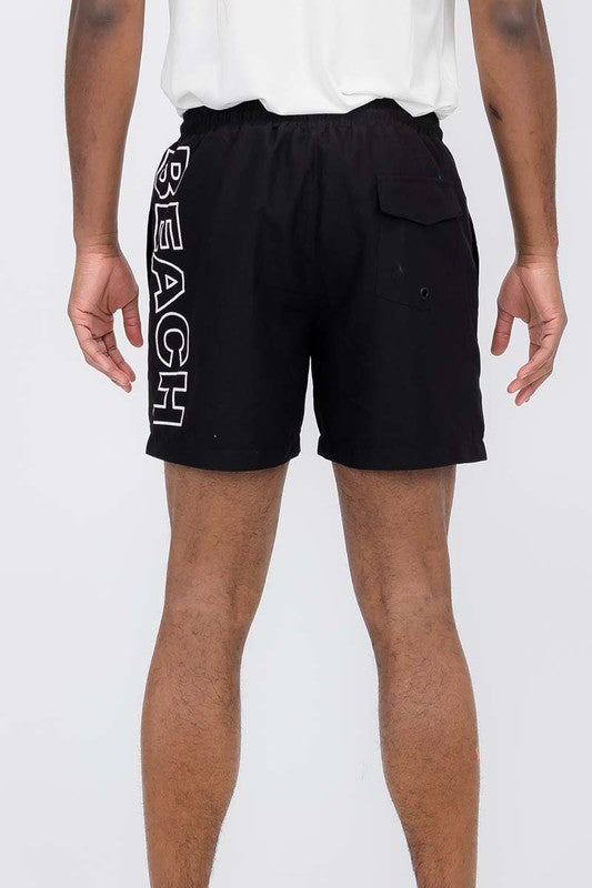 Surf&Beach Swim Trunks Board Shorts - Luminous Bear Shop