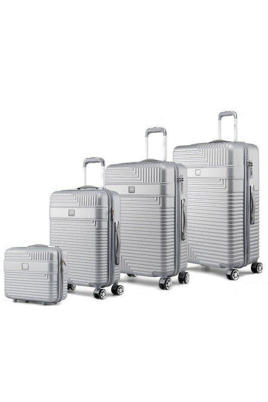 MKF Mykonos Luggage Set by Mia K- 4 pieces - Luminous Bear Shop