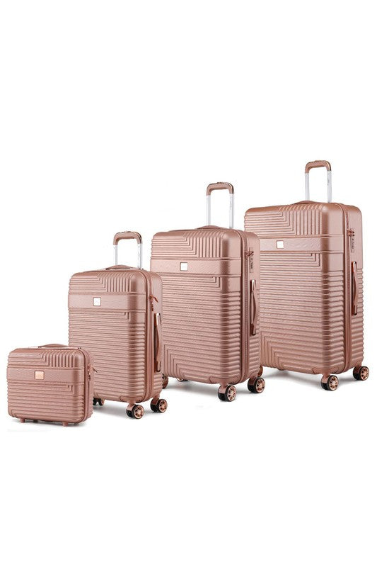 MKF Mykonos Luggage Set by Mia K- 4 pieces - Luminous Bear Shop