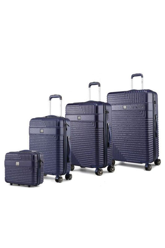 MKF Mykonos Luggage Set by Mia K- 4 pieces - Luminous Bear Shop