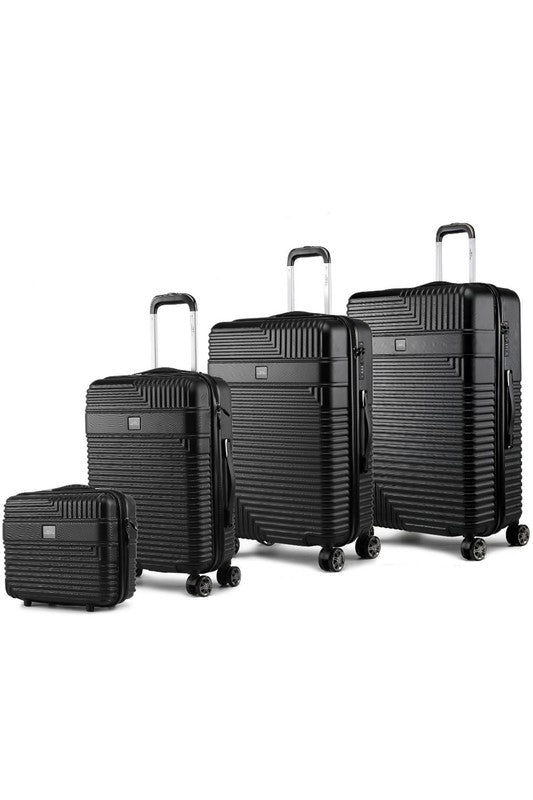 MKF Mykonos Luggage Set by Mia K- 4 pieces - Luminous Bear Shop