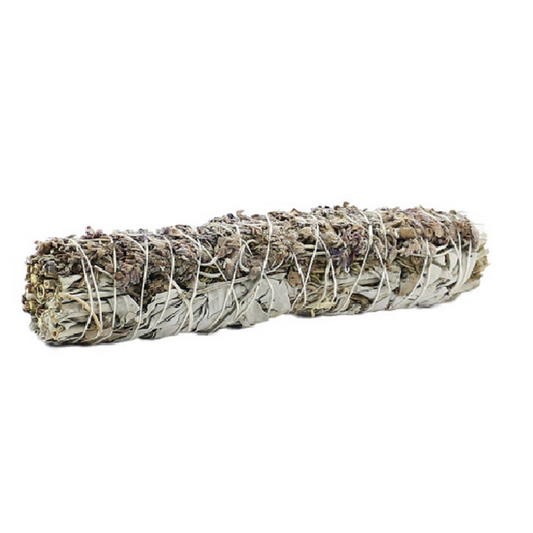 Home fragrance White Sage & Lavender Smudge Stick 7"- 8" - 1 Bundle - Luminous Bear Shop