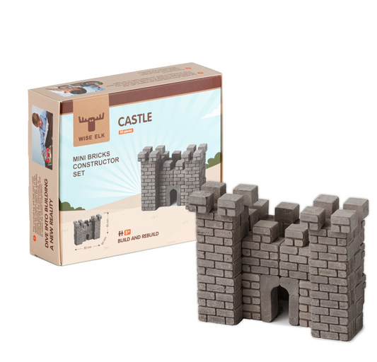 Mini Bricks Construction Set - Castle - Luminous Bear Shop