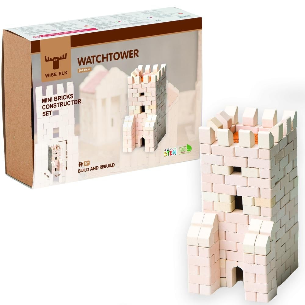 Mini Bricks Construction Set - Watchtower - Luminous Bear Shop