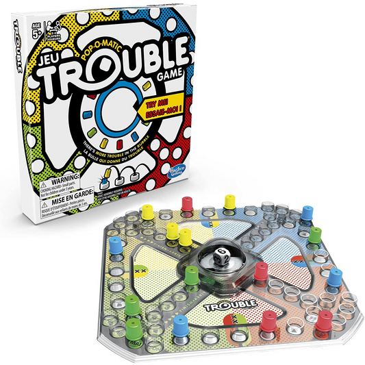 Hasbro Trouble Board Game - Luminous Bear Shop