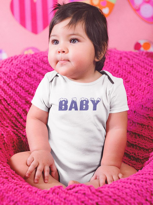 Baby Text Baby's Bodysuit - Luminous Bear Shop