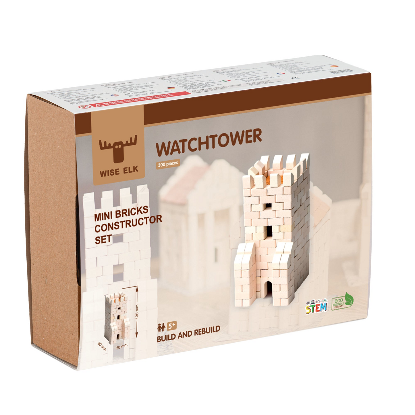 Mini Bricks Construction Set - Watchtower - Luminous Bear Shop